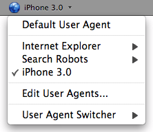 user agent switcher 0.7.3